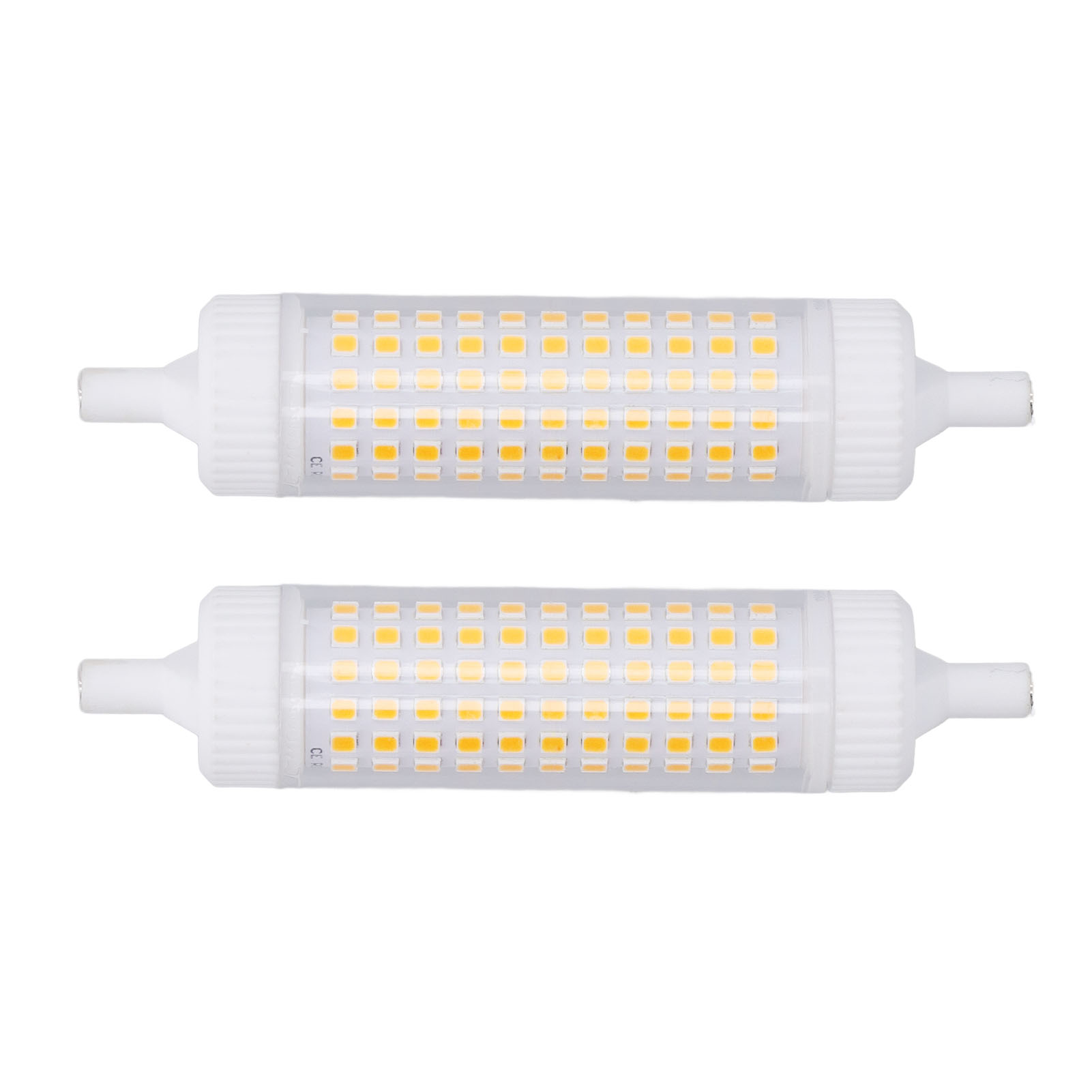 118-mm-r7s-lampe, Dimmbar, Doppelsockel, Augenschutz, 154 Leds, 15 W, Für Bühnenbeleuchtung, 110 V, 2er-pack, Warmweiß