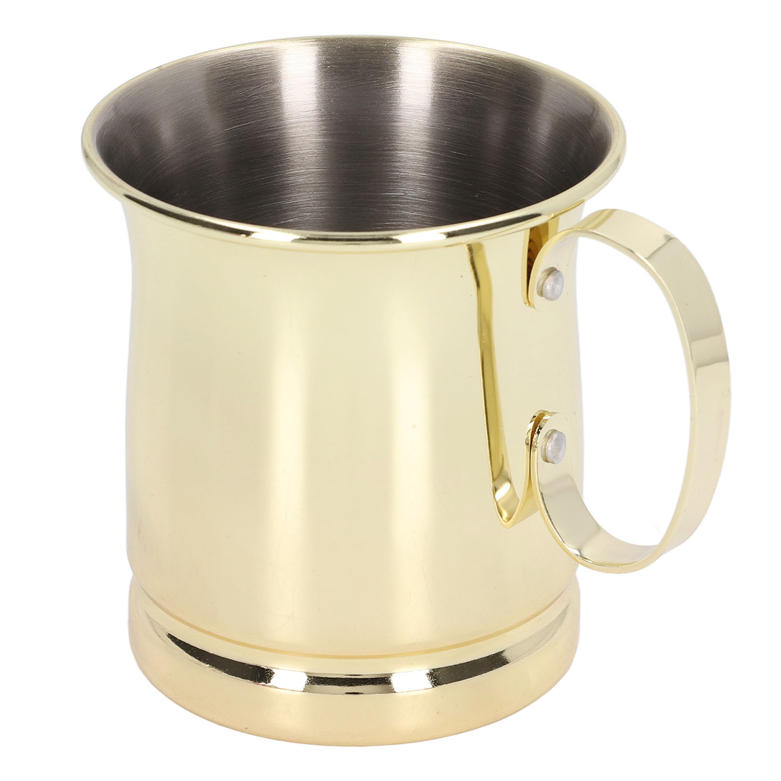 400 Ml Rostfreier Edelstahl-cocktailbecher, Ideal Für Zuhause, Büro Oder Schule (goldfarben).
