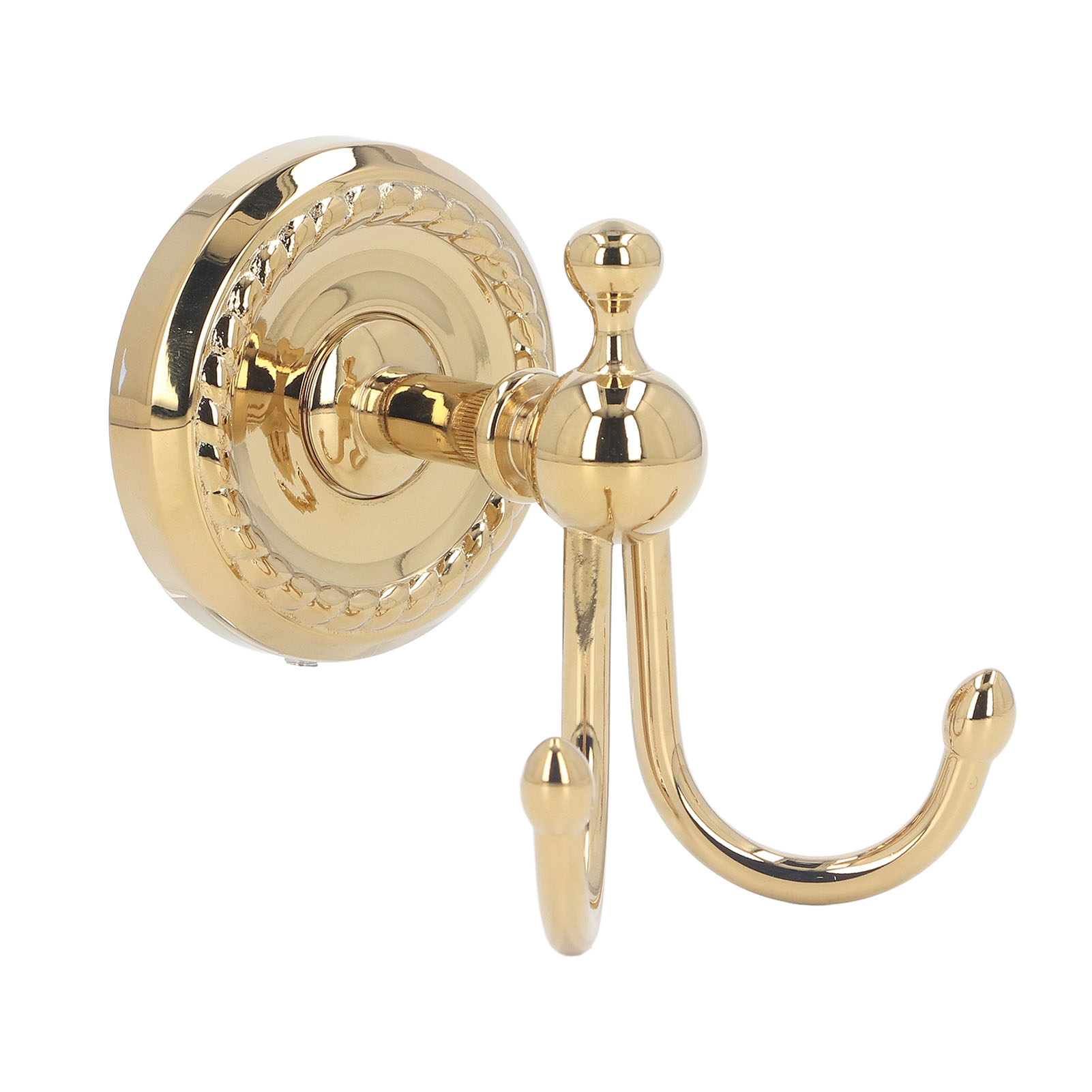 Doppelte Wandhaken Für Bademäntel, Antikgoldene Oberfläche, Robust Und Belastbar, Für Badezimmer Oder Schlafzimmer.