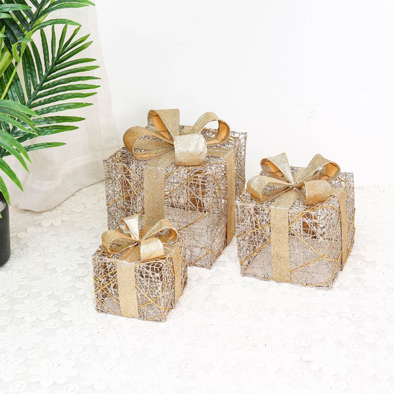 Weihnachtsgeschenkboxen Für Innen- Und Außendekorationen