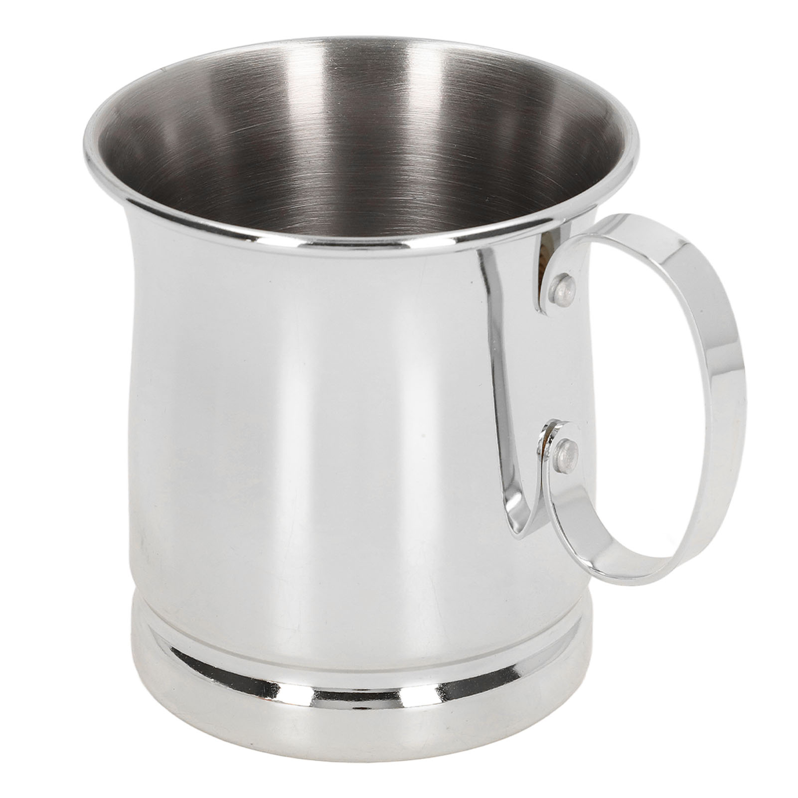 400 Ml Rostfreier Edelstahl-cocktailbecher, Baraccessoire Für Zuhause, Büro Oder Schule, Klassische Silberne Ausführung.