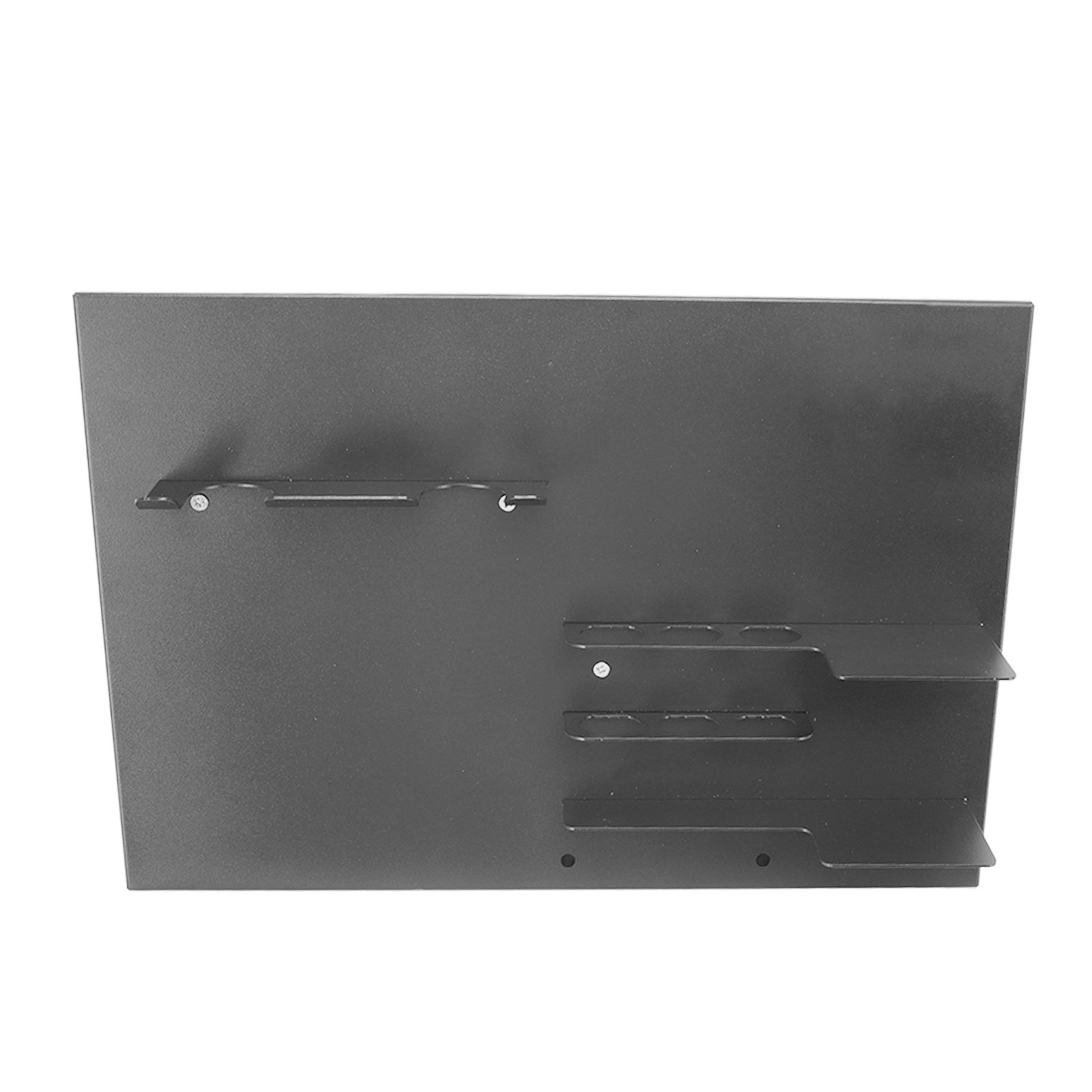 Wandmontierter Kaffeezubehörhalter Aus Eisen, Platzsparend, Mit Montagezubehör, Grau.