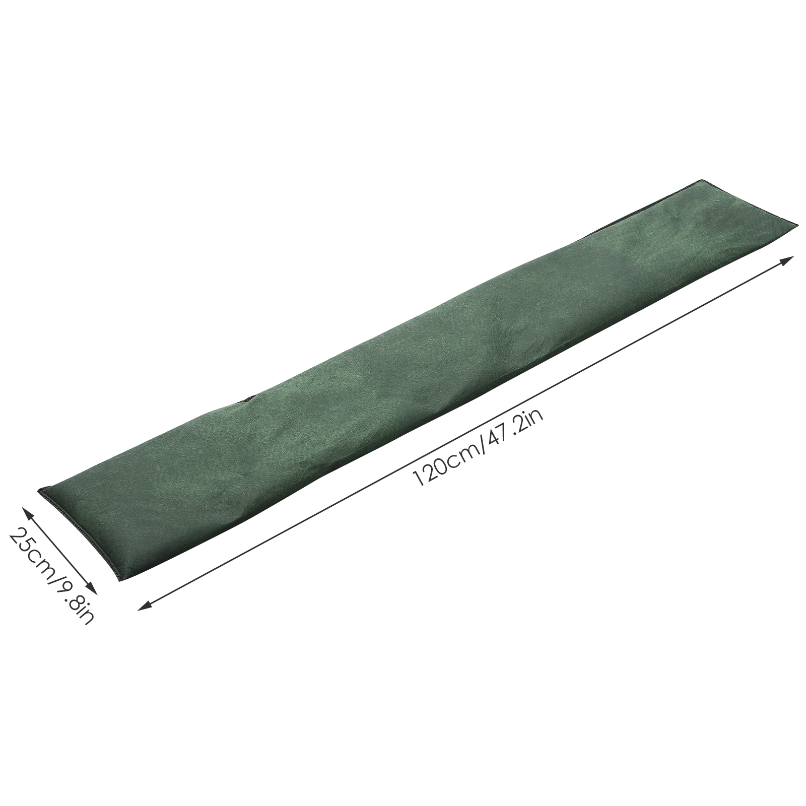 Set Aus 4 Wasseraktivierten Hochwasserschutzbarrieren Aus Wiederverwendbarem, Sandfreiem Vliesstoff, Ideal Für Die Regenzeit (grün).