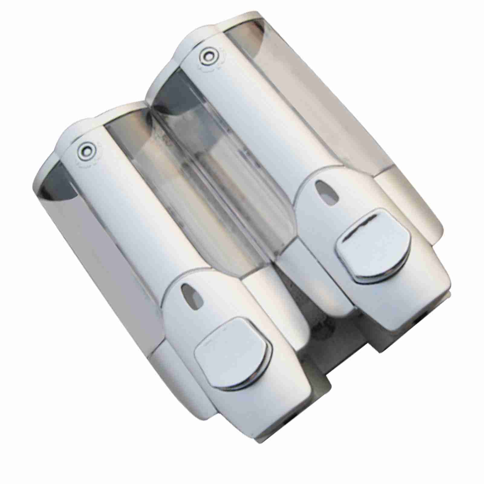 Set Mit 2 Multifunktionalen, Wandmontierten Shampoo- Und Seifenspendern Für Dusche, Küche Und Badezimmer, 350 Ml