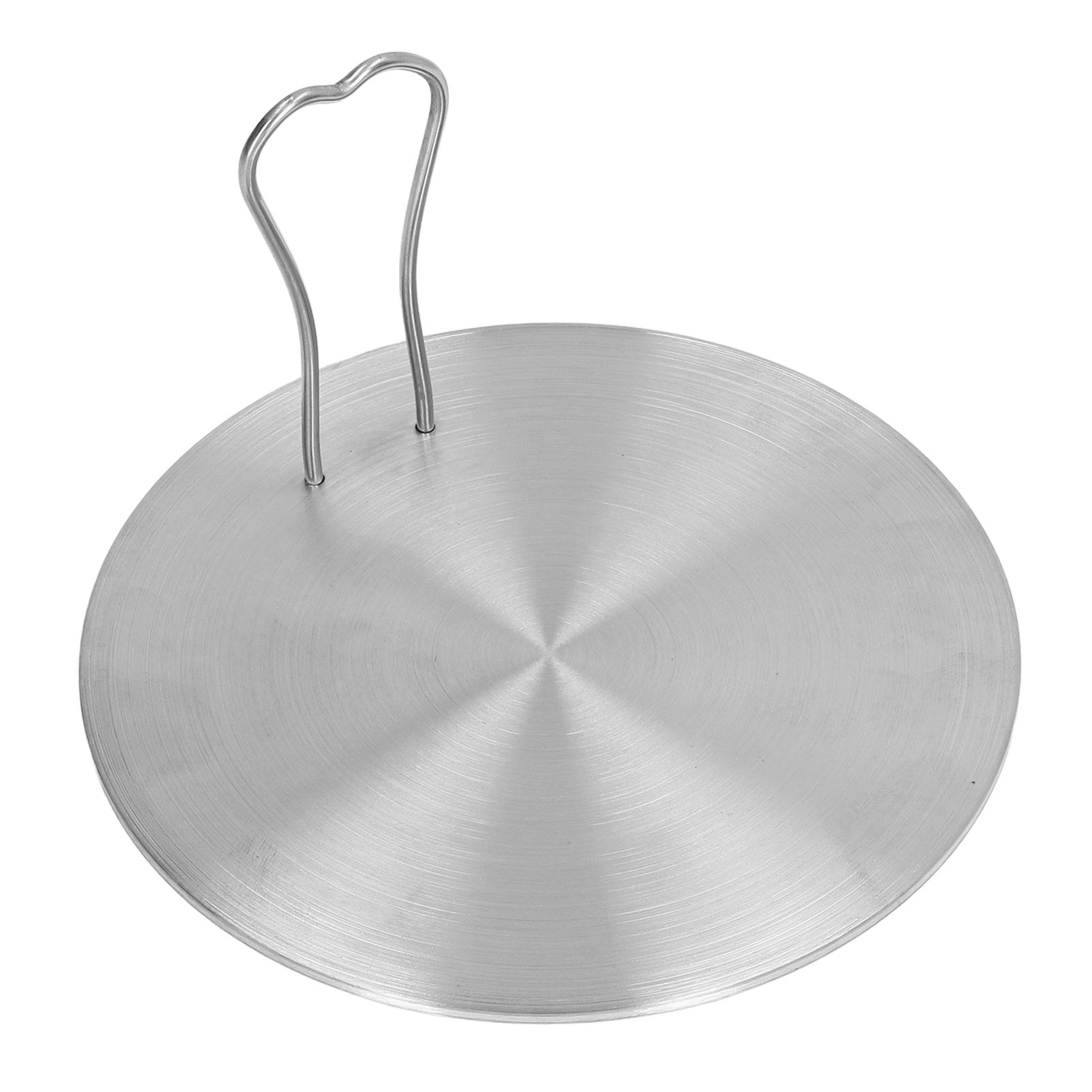 Induktions-wärmeverteilerplatte Aus Edelstahl, Kompatibel Mit Induktionskochfeldern, Adapter Für Die Heimische Küche, Nr. 18, 17,5 Cm / 6,9 Zoll