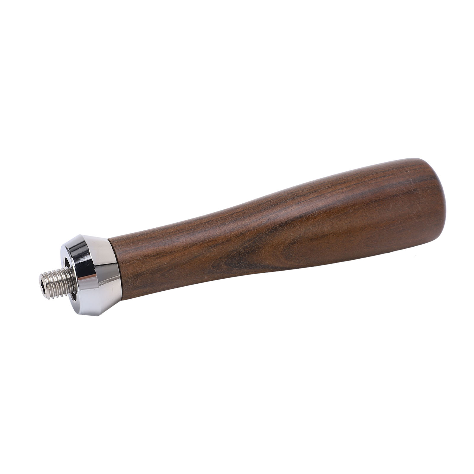Ergonomischer Griff Für Kaffeefilterhalter, Gratfrei, Aus Schwarzem Rosenholz, Widerstandsfähig Und Langlebig.