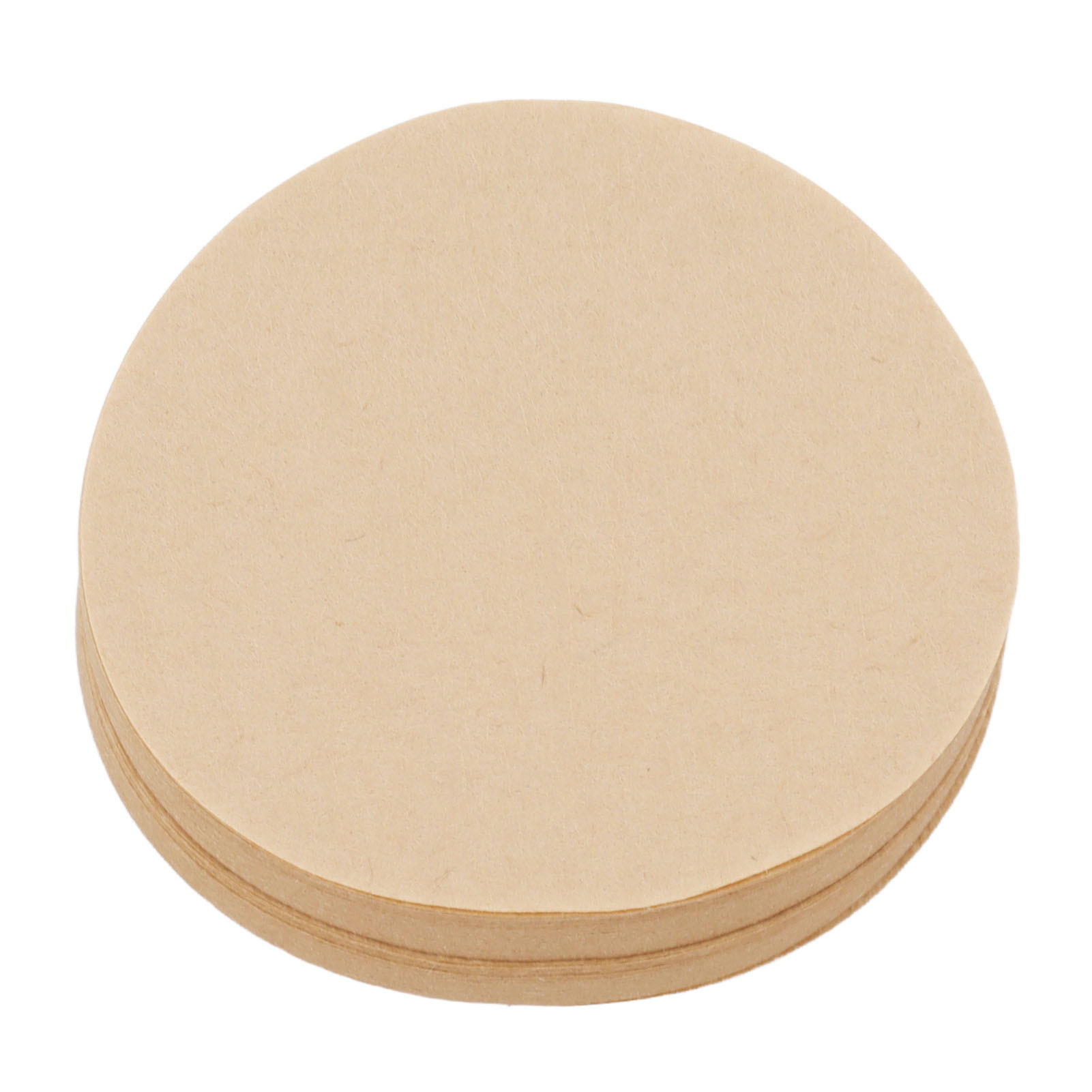 100 Runde Kaffeefilter Mit 64 Mm Durchmesser Aus Natürlichem, Ungebleichtem Filterpapier, Für 1 Bis 2 Personen.