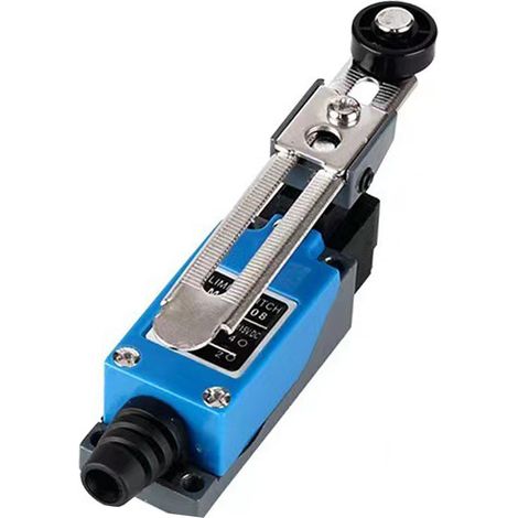 Momentaner Endschalter Mit Silberlegierungskontakt, Ip65 Wasserdicht, Mit Verstellbarem Rollenhebel Für Mechanische Anwendungen.