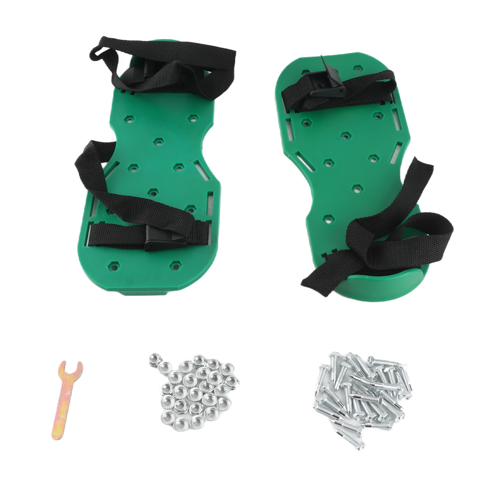 Rasenbelüftungsschuhe, Gartensandalen Mit Stollen, Bodenbelüftungsschuhe Mit Verstellbaren Riemen Für Die Rasenpflege