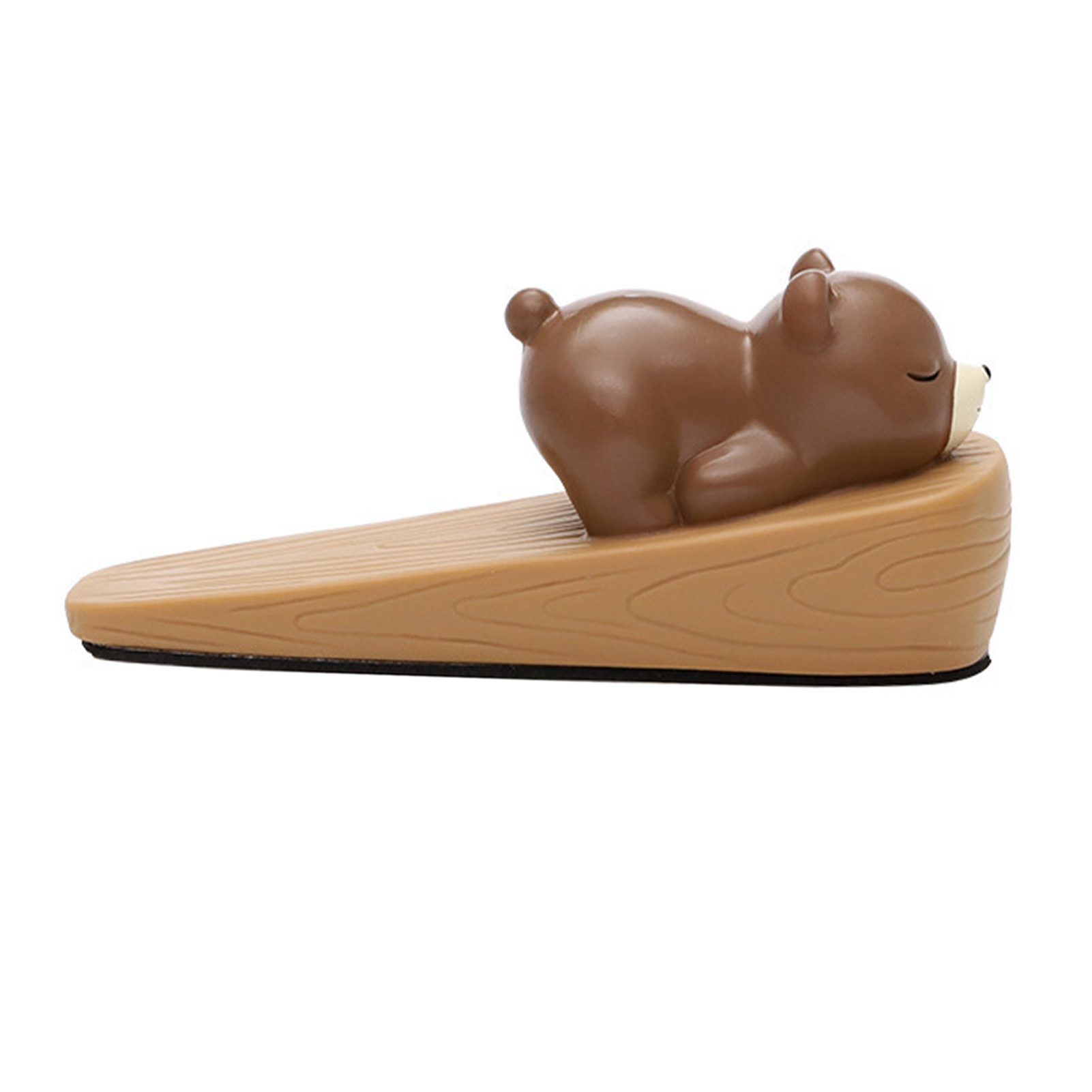 Niedlicher, Tierförmiger Türstopper, Winddicht Und Rutschfest, Mit Einem Kleinen, Dekorativen Und Lustigen Teddybären.
