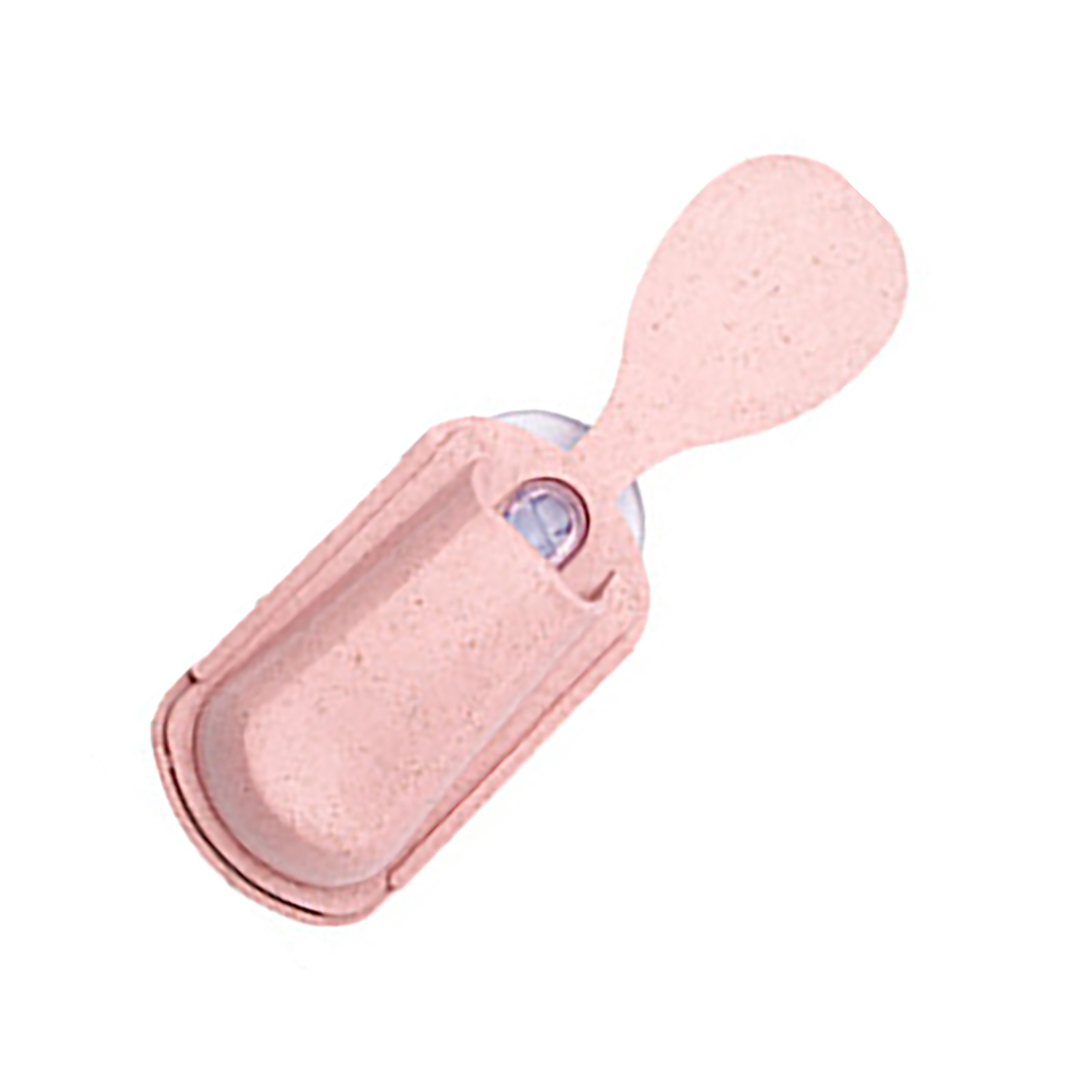 Multifunktionales Aufbewahrungsregal Für Reislöffel, Reiskocher, Seitenlöffelhalter, Rosa Küchenutensil