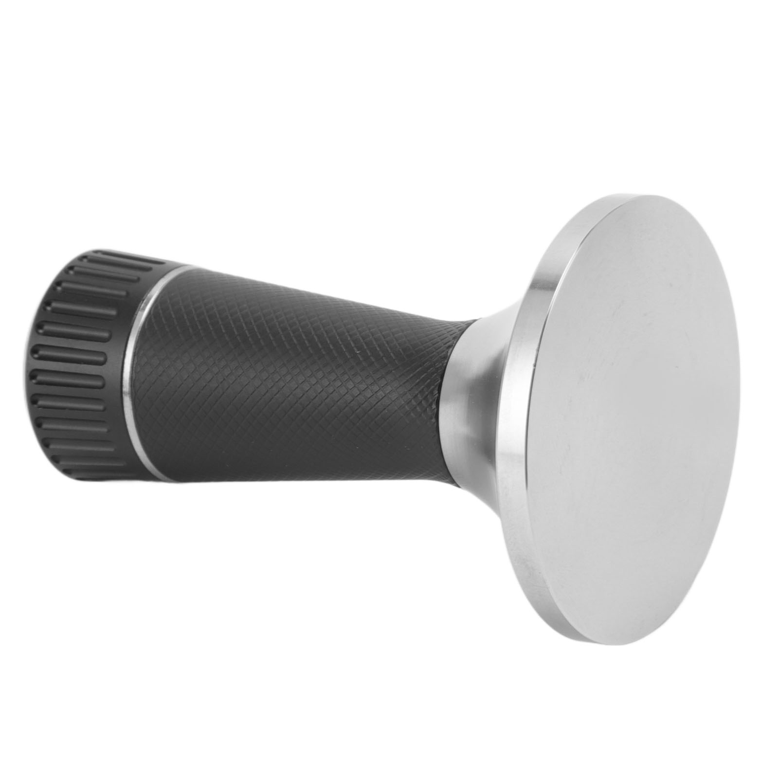2-in-1 Kaffeetamper-set Aus Edelstahl, 58,3 Mm Dosiernadel, Schwarz.