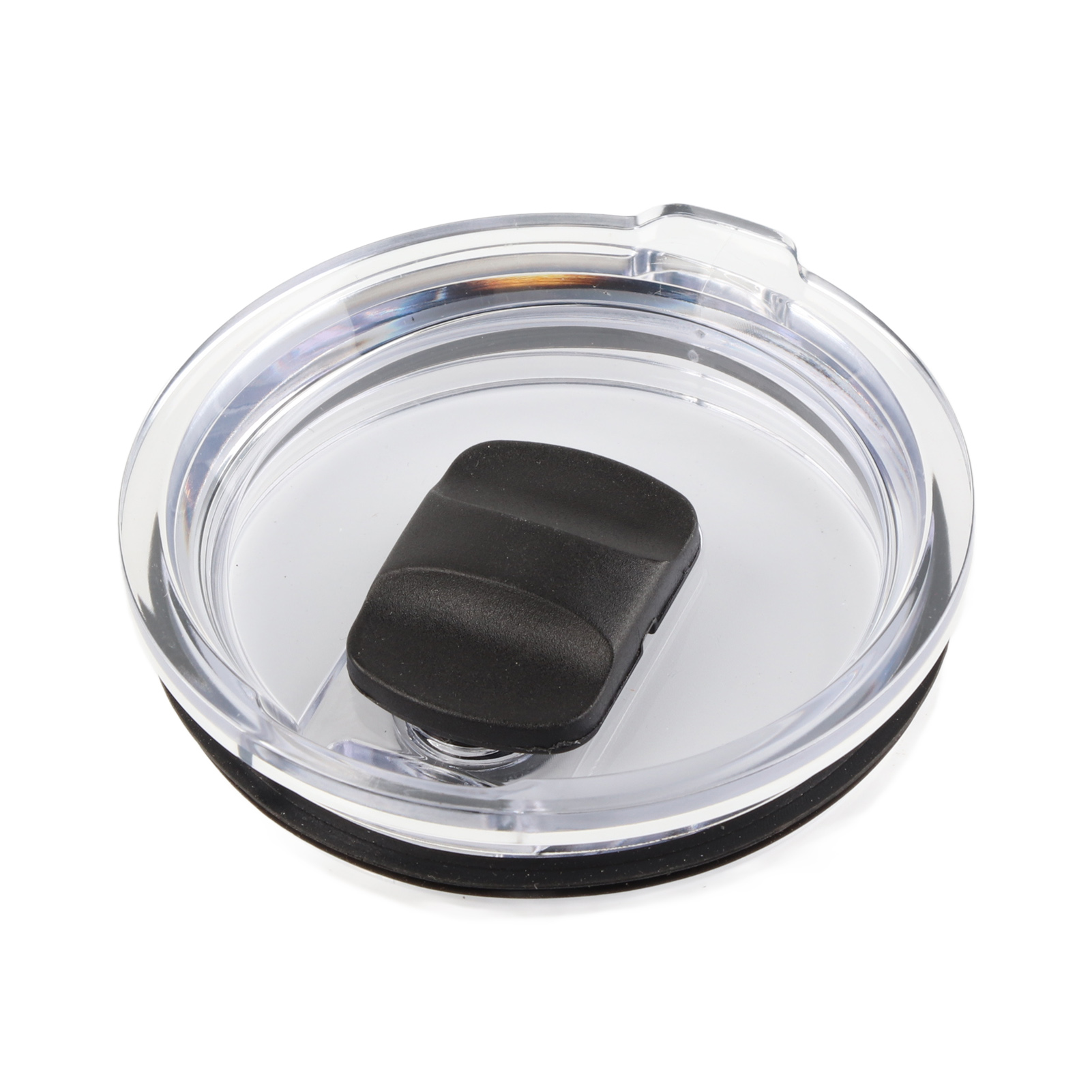 Magnetischer Auslaufschutzdeckel Für Isolierbecher, Mit Verschiebbarem Magnetverschluss, Schwarz, 887 Ml (30 Oz), Innendurchmesser 93 Cm, Außendurchmesser 100 Cm.