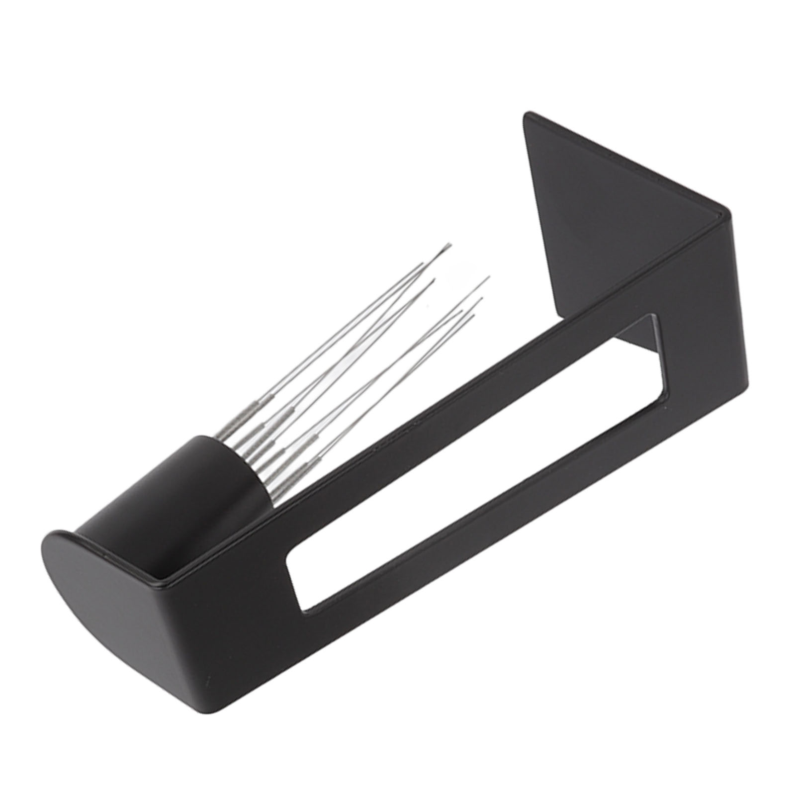 0,4 Mm Kaffeepulverbehälter Mit Abnehmbarer Magnetnadel Und Integriertem Rührwerk, Für Kaffee (schwarz).