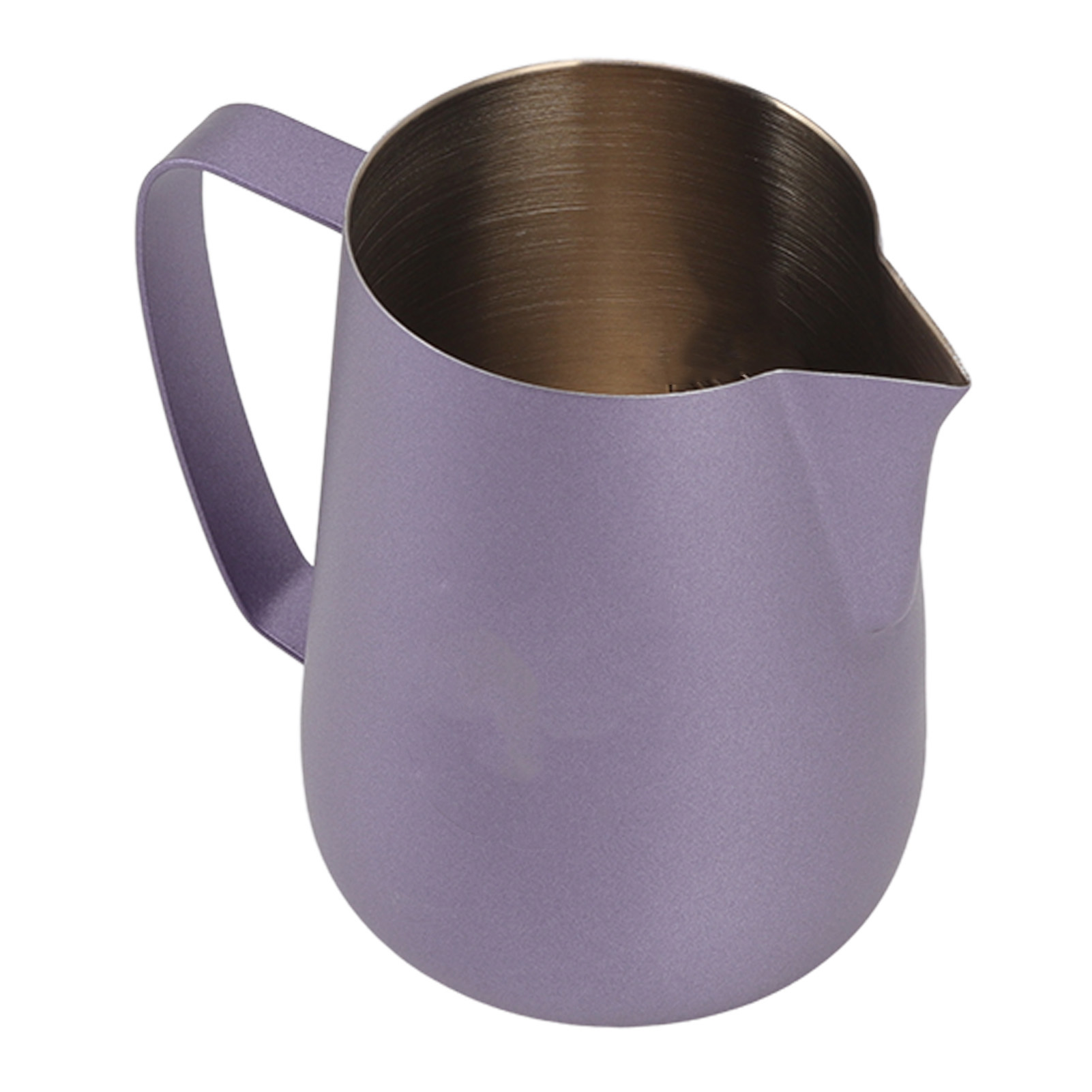 420 Ml (14 Oz) Milchaufschäumerbecher Aus Edelstahl – Lila