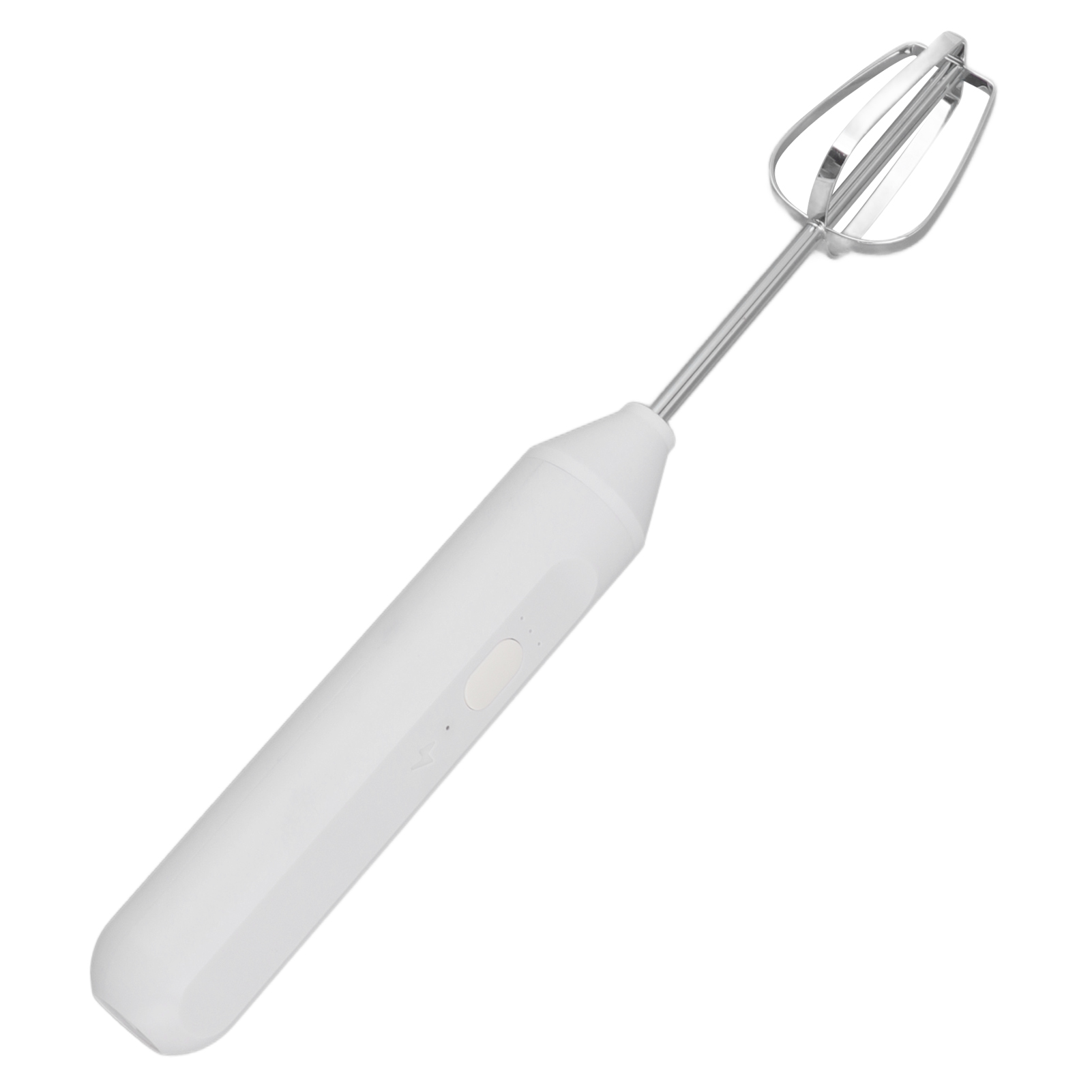 Tragbarer Elektrischer Schneebesen, Elektrischer Milchaufschäumer, Kaffeemixer, Milchshake-mixer, Milchaufschäumer, Weiße Küchenutensilien