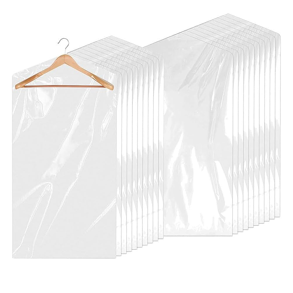 30 Transparente Kleidersäcke, Staubdichte Kunststoff-reinigungssäcke (60 X 90 Cm)