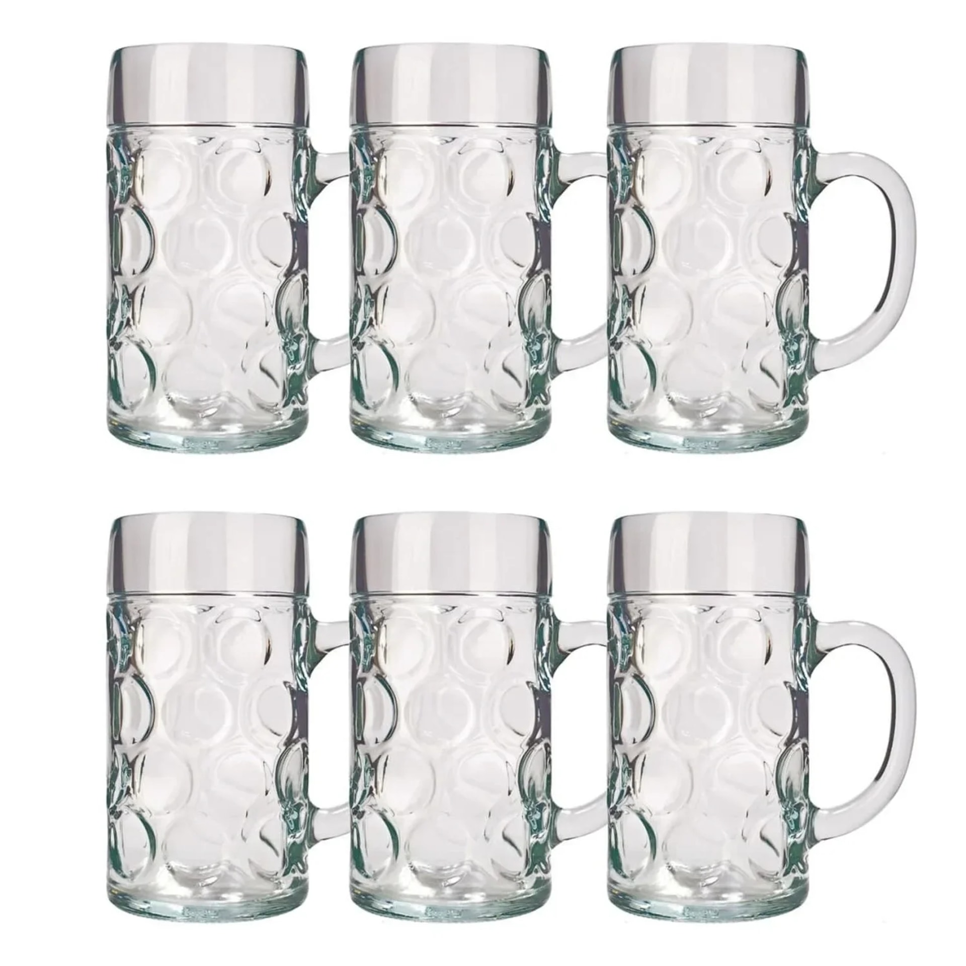 Bierglas 6er Set Biergläser Isar 0,3 Liter