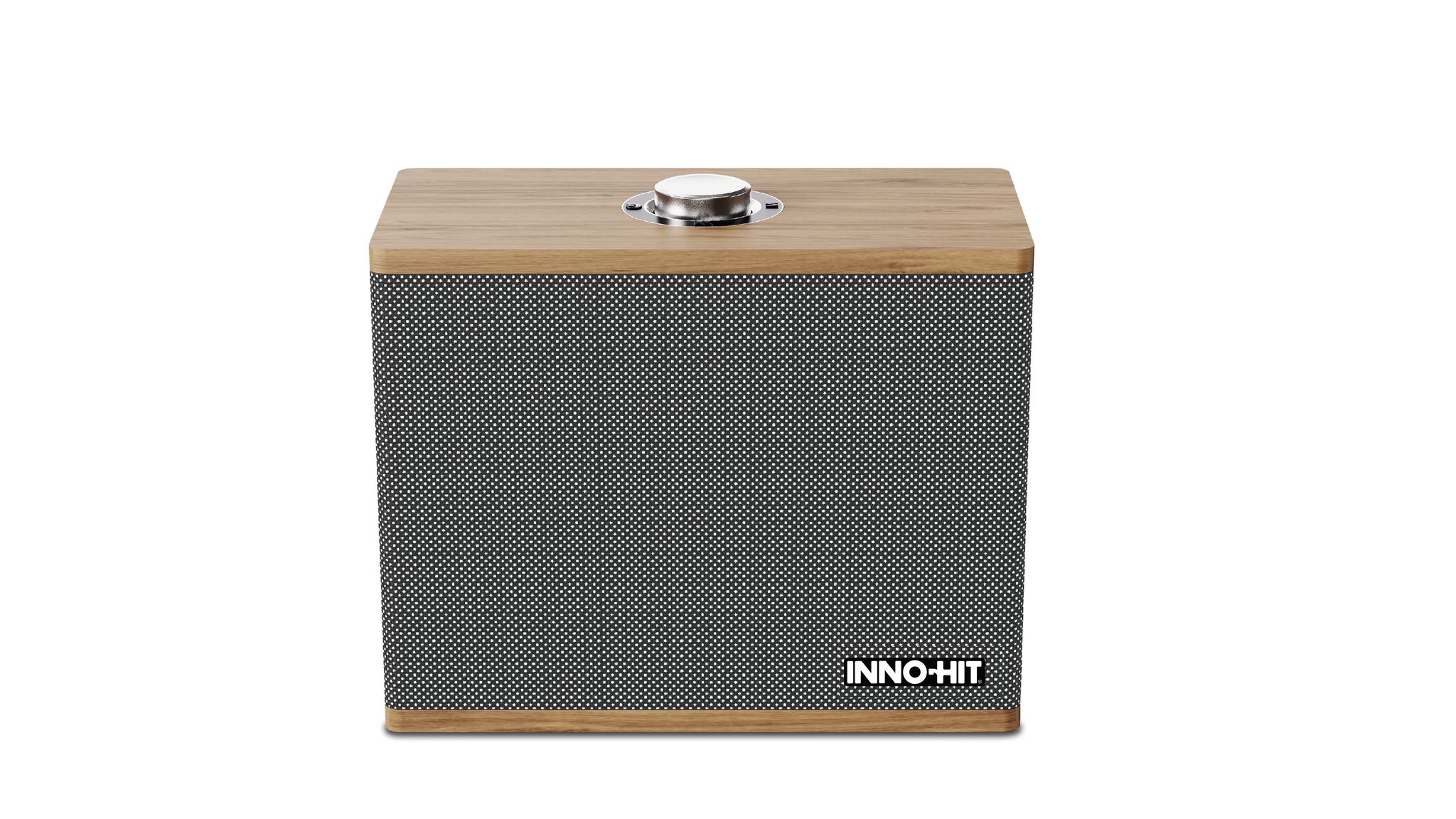 Inno-hit Maestro Ih-natb03 Bluetooth-lautsprecher Aus Stoff Und Naturholz