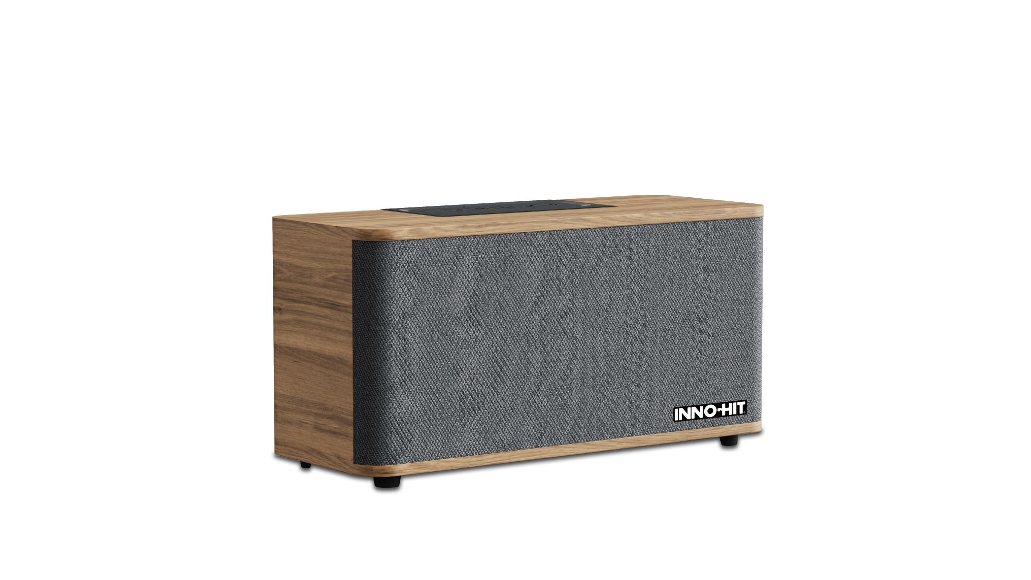 Inno-hit Eco Ih-natb01 Bluetooth-lautsprecher Aus Stoff Und Naturholz