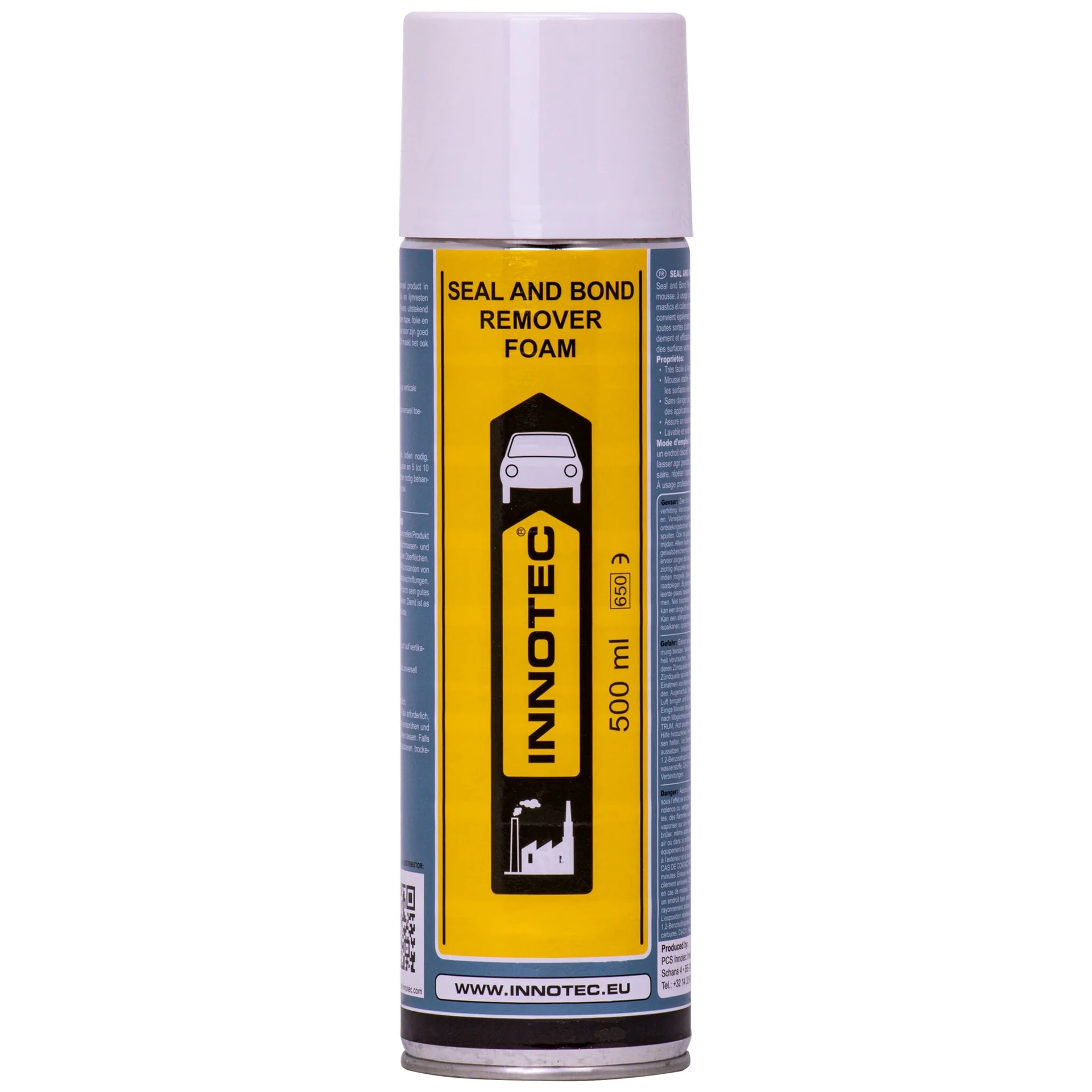 Innotec Seal And Bond Remover Foam 500 Ml Kleberesteentferner In Schaumform