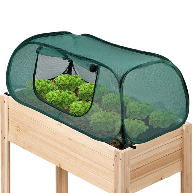 Gartennetzabdeckung, Pflanzenschutznetz, Faltbarer Anzuchtkäfig, Gartennetz