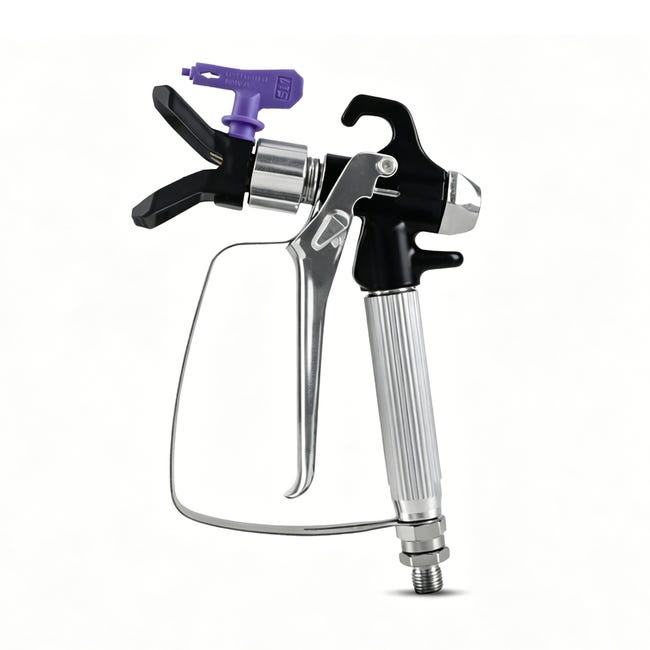 Diese Multifunktionale Airless-farbpistole Verfügt Über Eine Schutzdüse Und Eignet Sich Für Farben Und Lacke.
