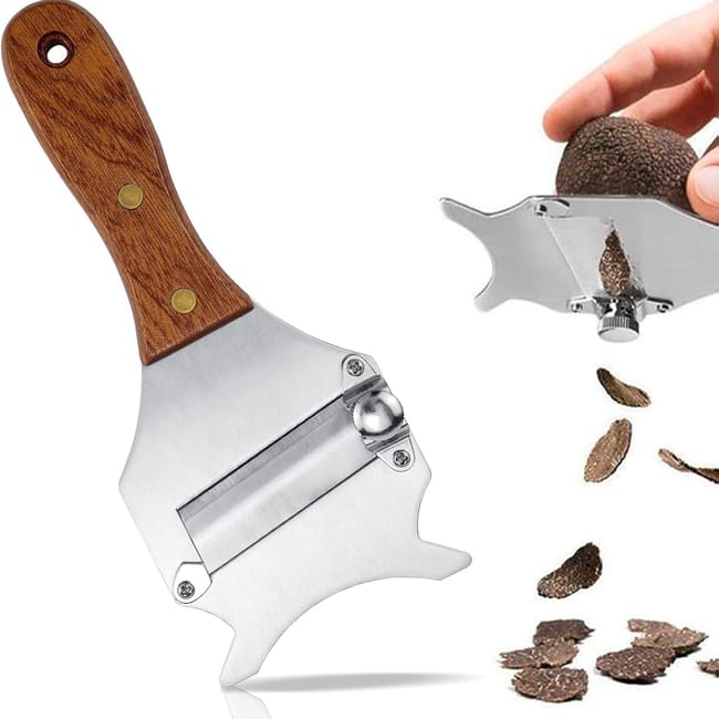 Trüffelmesser Aus Edelstahl, Käsehobel, Küchenutensil, Ideal Für Zuhause, Küche Und Restaurants