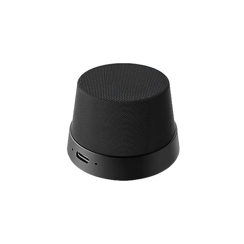 Tragbarer Bluetooth-lautsprecher, Magnetischer Mini-bluetooth-lautsprecher, Magnetische Handyhalterung Für Den Außenbereich (elegantes Schwarz)