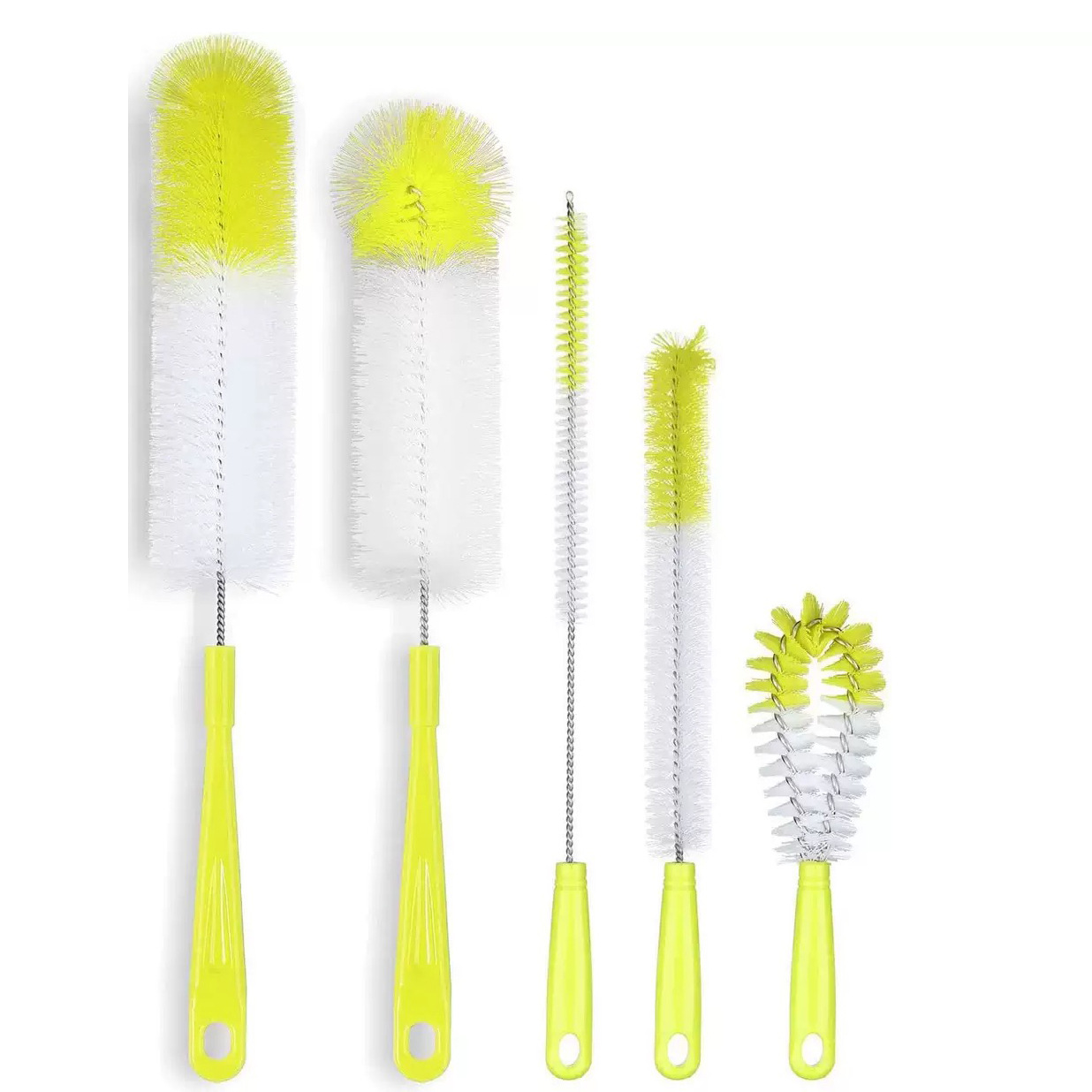 5-teiliges Reinigungsbürsten-set – Babyflaschenreinigung – Babyflaschen – Universelle Spülbürste Für Babyflaschen, Krüge, Teekannen Und Kaffeekannen