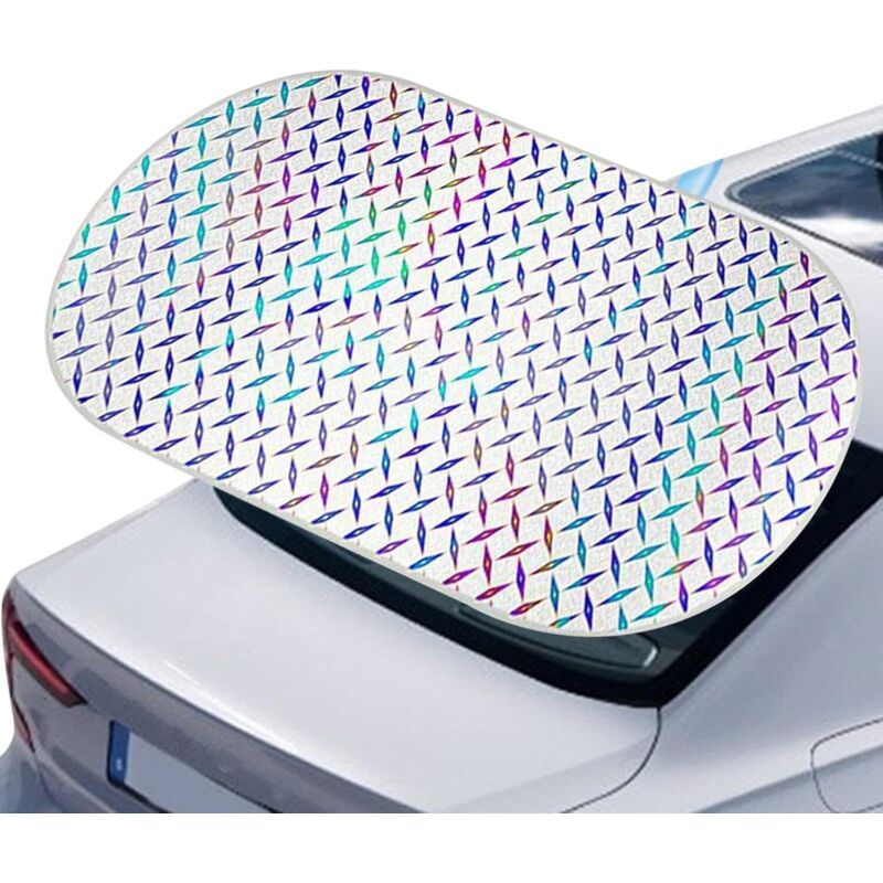 Jssevn-sonnenschutz Für Die Heckscheibe, Magnetischer Sonnenschutz Für Die Heckscheibe, Faltbarer Scheibenschutz, Autozubehör (110x50 Cm)