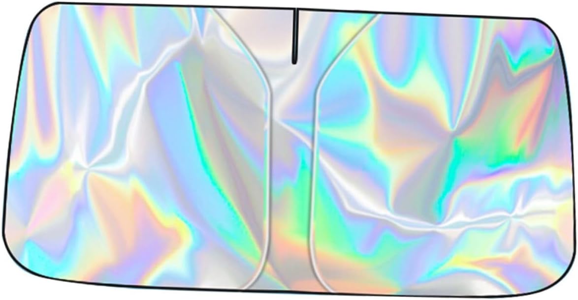 Jssevn-145 X 80 Cm Auto-sonnenschutz Für Die Windschutzscheibe, Faltbarer Sonnenschutz Für Die Windschutzscheibe, Sonnenschutz Für Die Vordere Windschutzscheibe Im Innenraum, Uv-beständiger Auto-sonne