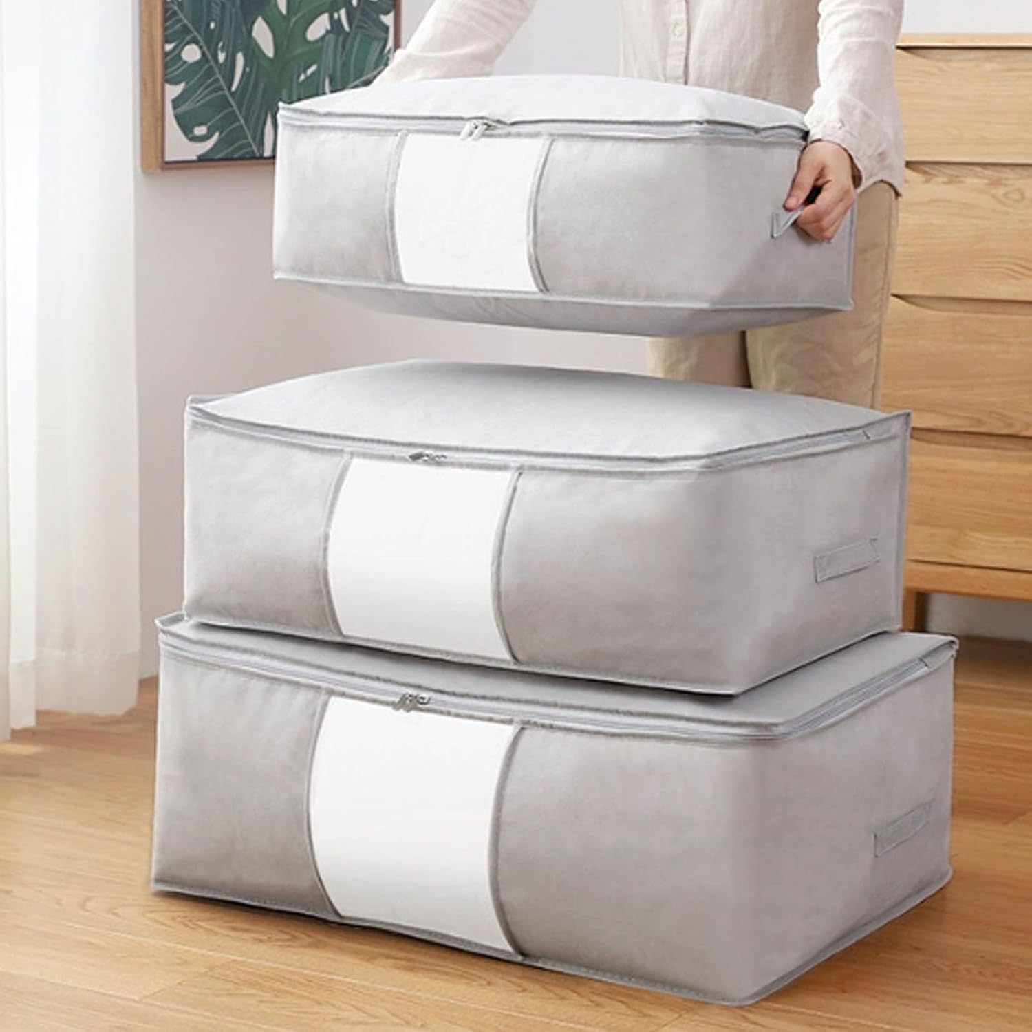 Jssevn-stück Haushaltsaufbewahrungsbeutel, Aufbewahrung Und Organisation Von Bettdecken Und Kleidung, Gepäck, Steppdecken Und Kleidung, Umzugsverpackung
