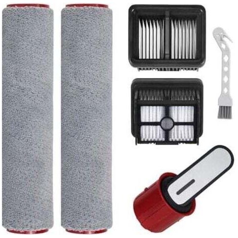 Zubehörset Für Dreame H12 Pro Flexreach / H15 Pro Nass- Und Trockensauger: 5-teiliges Set Mit Ersatzteilen, Bestehend Aus 2 Bürstenwalzen, 2 Ersatzfiltern Und 1 Bürste.