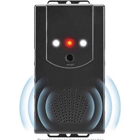Ultraschall-schädlingsbekämpfer – Einstellbare Frequenzen 12–24 Khz – Sendet Ultraschall Und Blinklichter Aus – Für Auto, Garage, Zuhause
