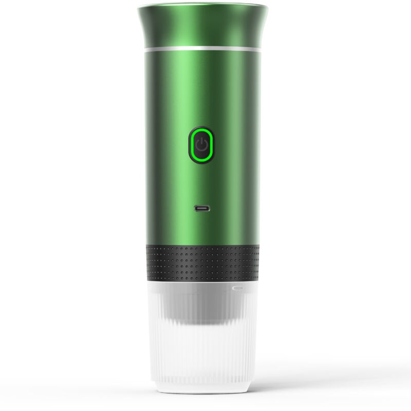 Tragbare Kaffeemaschine, 3-in-1-espressomaschine, Elektrische Heizung, 12-v-akku, Für Büro, Reisen Und Zuhause, Kompatibel Mit Espressokapseln Und Gemahlenem Kaffee, Umweltfreundlich