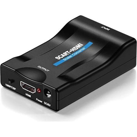 Spannungswandler - 1080p Scart Zu Hdmi High-end Video-audio-konverter-adapter Für Hd Tv Dvd Sky Box Stb Plug And Play.
