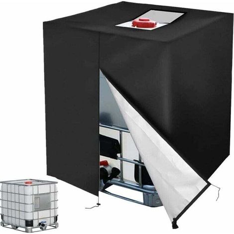 Schutzhülle, Abdeckung Für 1000-l-tank, Sonnenschutzabdeckung Für Ibc-regenwassertank, Staubdicht, Uv-beständig, Schutzhülle, Schutzplane, (116 X 100 X 120).
