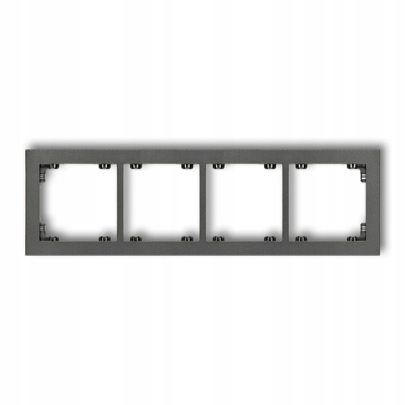 Schalterrahmen Karlik 11dr-4 Thermoplastisch Ip20 Glänzend