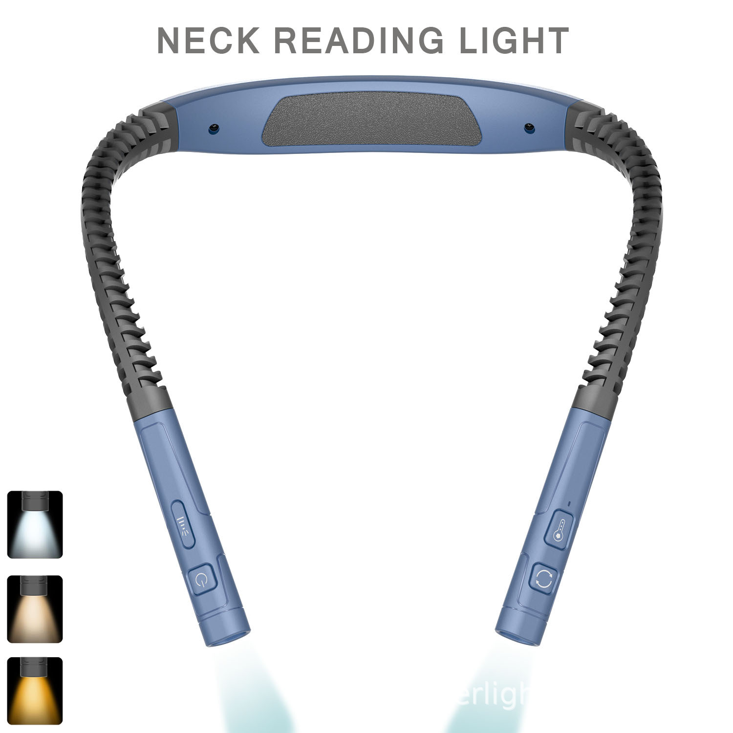 Verstellbare Led-lampe Für Den Nacken – Freihand-leselampe, Outdoor-lampe Für Jogging Oder Wanderung, Angenehmes Nachtlicht – Ergonomisches Design Und Lange Akkulaufzeit