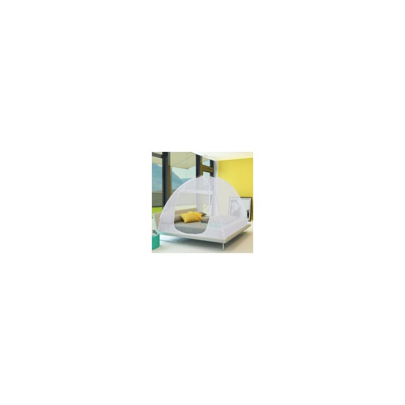 Pop-up-moskitonetz 195 X 150 Cm – 100 % Polyester – Stahlrahmen – Reißverschluss – Optimaler Schutz Vor Insekten