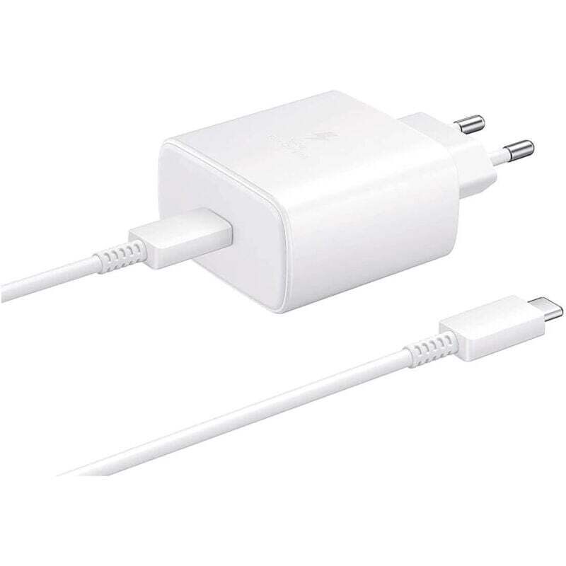 45-w-usb-c-ladegerät Kompatibel Mit Samsung Galaxy S24, S23, S22 Ultra Plus, S21 Ultra, S20 Fe, Note 20+ 5g, Tab S9, S8, S7 Ultra Fe, 1 M Kabel Im Lieferumfang Enthalten – Kzq