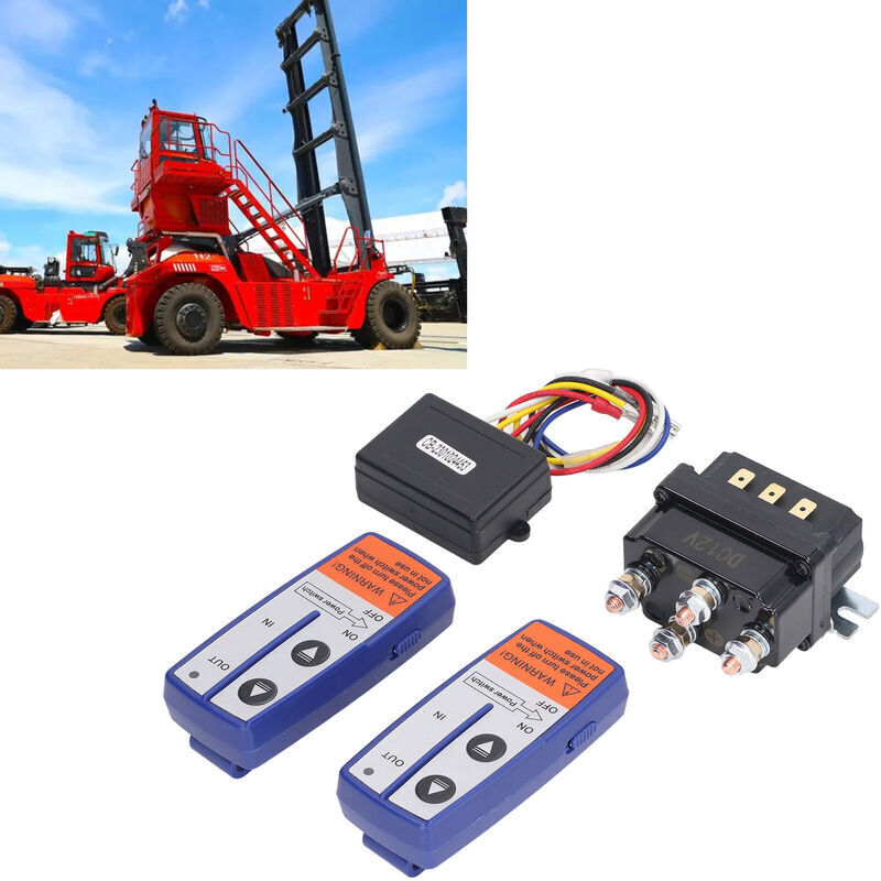12v 250a Seilwinden-fernbedienungsset Mit Kombinationsschalter Und Steuerung - Kzq