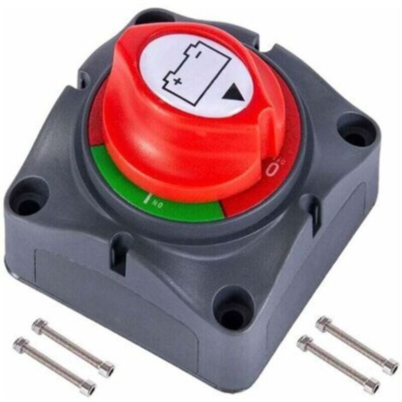 Wasserdichter Batterietrennschalter (12–48 V, 275 A) Für Autos, Boote Und Fahrzeuge – Sichere Und Zuverlässige Trennung – Kzq