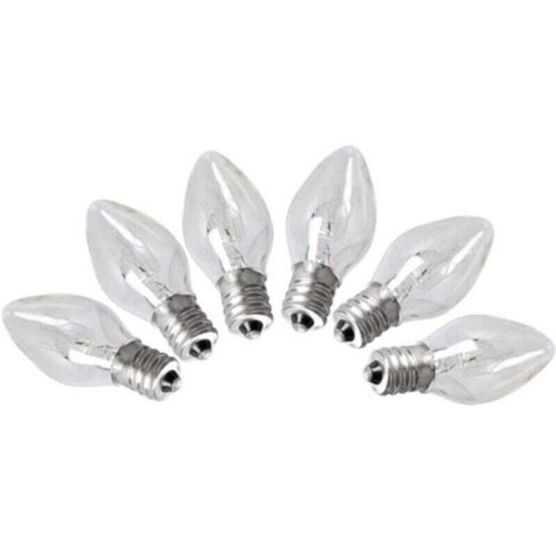 6er-pack E12-glühbirnen (15 W) Für Himalaya-salzlampen, Dekorative Ambientebeleuchtung, 220–240 V – Kzq