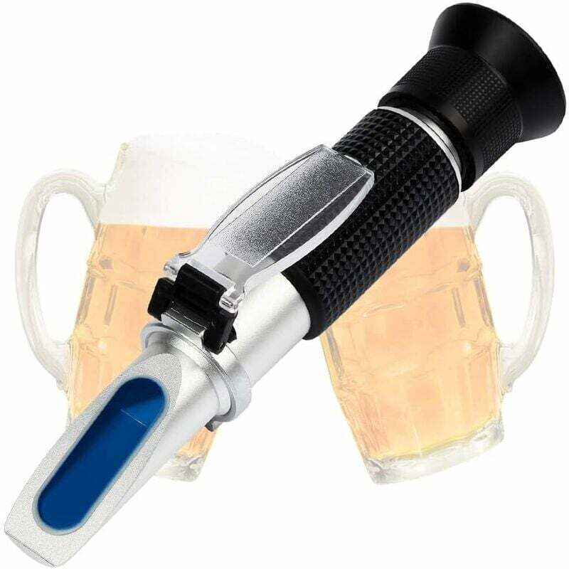 Doppel-brix-refraktometer Für Bier Und Säfte, Misst Stammwürze 1000–1120 Und Brix 0–32 % – Präzise Und Zuverlässig – Kzq