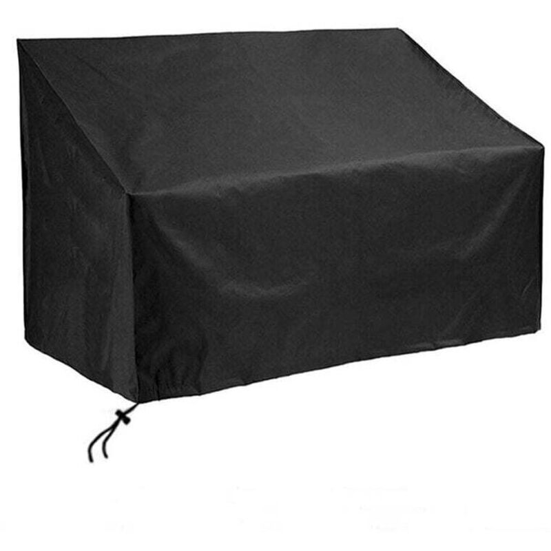Wasserdichte Schutzhülle Für 3-sitzer-gartenbänke Aus 210d Oxford-gewebe, Größe 69 X 49 X 155 Cm - Kzq