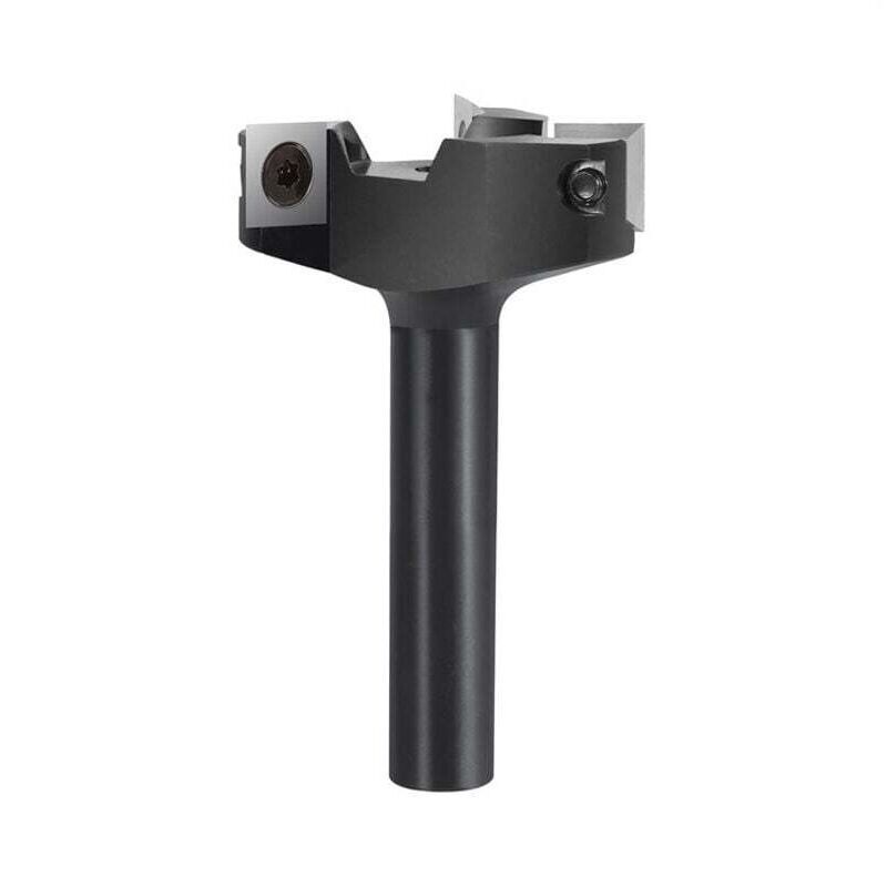 12-mm-flächenfräser, 60 Mm Schaftdurchmesser, Mit 3 Wendeschneidplatten Für Oberfräse/hobelmaschine – Kzq