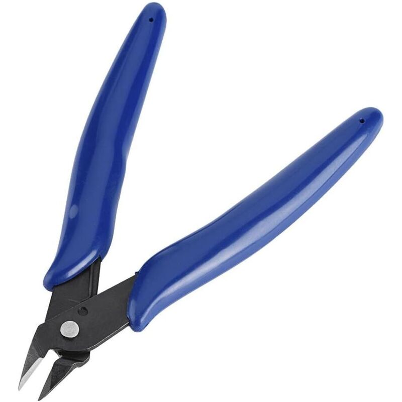 Präzisions-kabelschneider Mit Schutzkappe, 3d-schere Mit Ergonomischen Pvc-griffen Für Kabel - Kzq