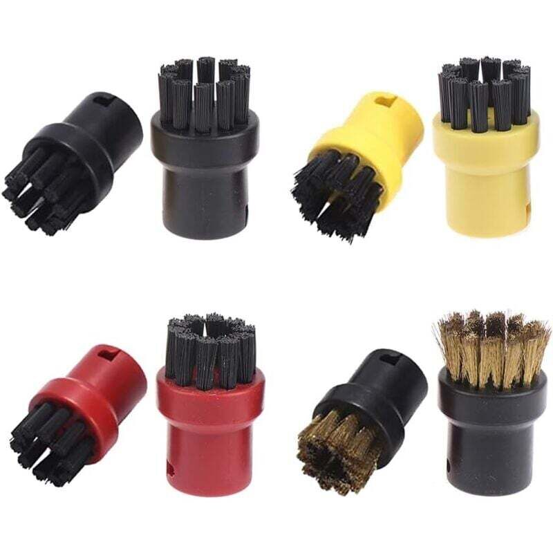 Set Mit 8 Dampfreinigungsbürsten, Universalzubehör Für Kzq Rundreiniger